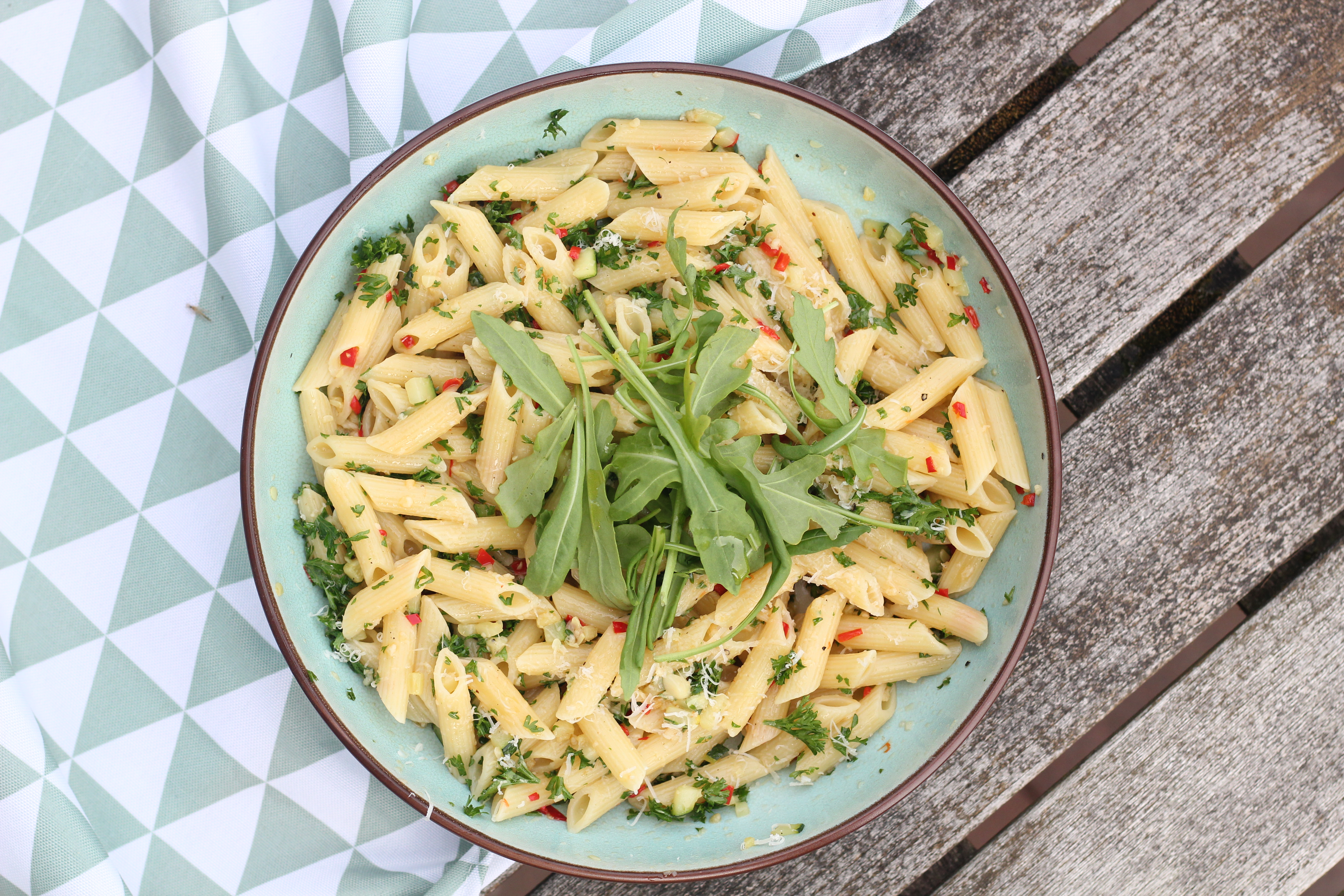 Pasta aglio olio e peperoncino